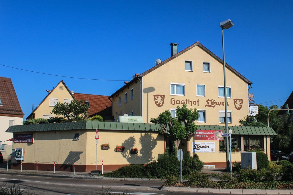 Hotel-Restaurant Und Gaestehaus Loewen Süßen 外观 照片