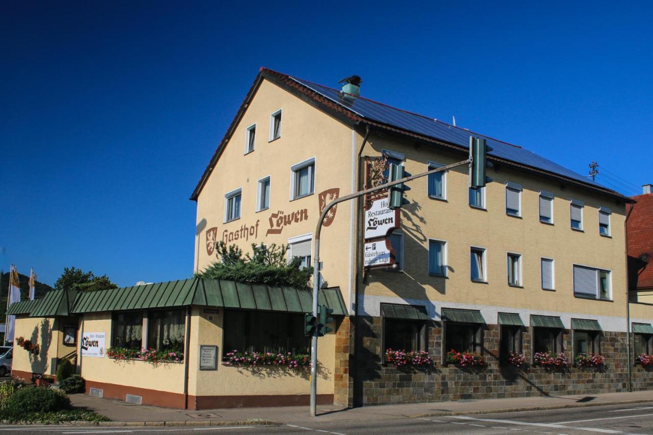 Hotel-Restaurant Und Gaestehaus Loewen Süßen 外观 照片